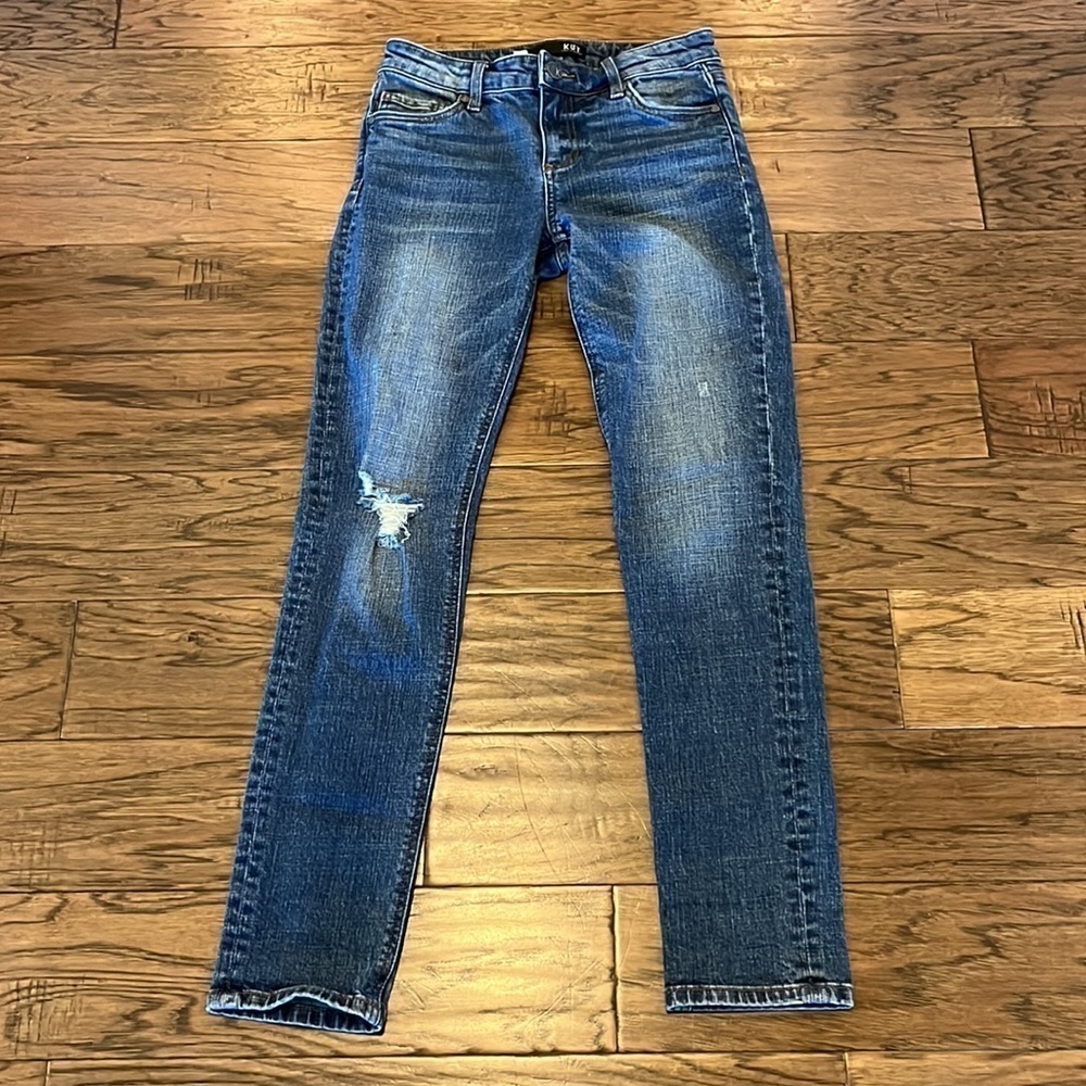 Kut From The Kloth Catherine Boyfriend Mid Rise Size 0
